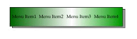 Sample Green Banner Style Menu